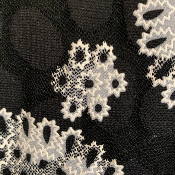 COPY - Papillon Mandala Lace Overlay Skater Dress Size Medium - Picture 5 of 16